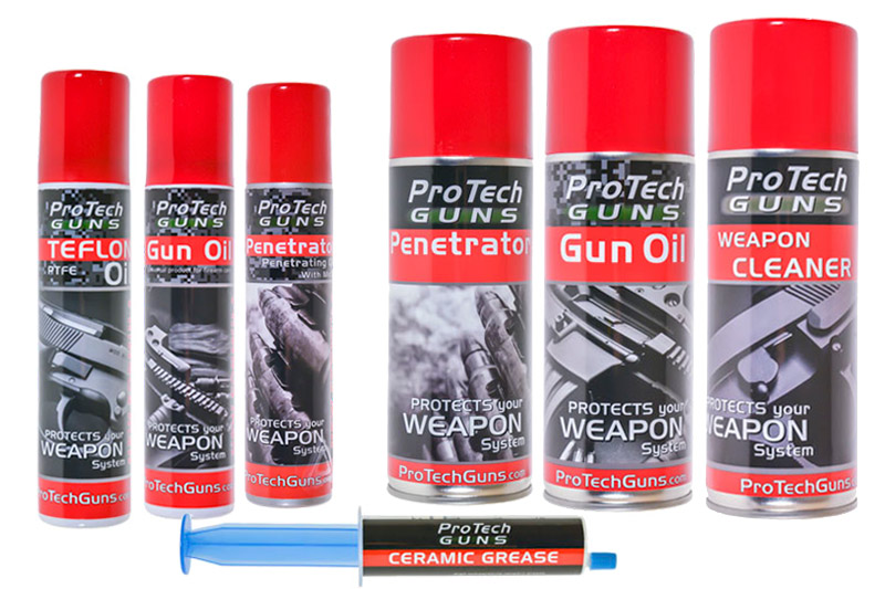 Gun oil, penetrating spray and weapon cleaner